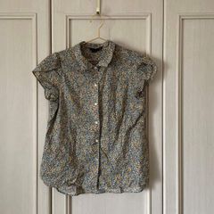 みなとのてんらんかい 半袖シャツ リバティ カペル タナローン Lサイズ 