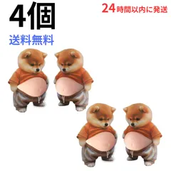 【おなかシール　4枚】柴犬　お腹シール　お腹　ぷにぷに　シール　犬　ぷくぷく　立体　３D　シール帳　かわいい　SNS　人気　女の子　男の子　平成　プレゼント