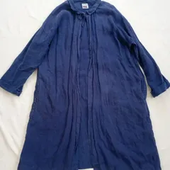 IDEE×無印良品　POOL 色々の服　アトリエコート　ネイビー
