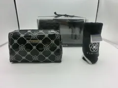 【TAKA91-89】◇CLATHAS　クレイサス　ブラック系　ポーチ＆ハンドタオルセットのサムネイル