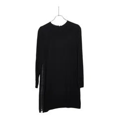 グッチ プルオーバー ワンピース サイズ42  ブラック シルク レディース GUCCI【1-0263594】のサムネイル
