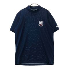 美品 ビームスゴルフ パープルレーベル 半袖 モックネックシャツ