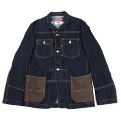 コムデギャルソン✖️リーバイス　レザージャケット　　ジュンヤワタナベ　M 2026年最新】JUNYA リーバイス レザーの人気アイテム - メルカリ