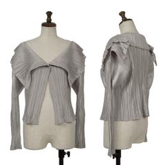 極美品】PLEATS PLEASE フリル カーディガン PP93-J0694 - メルカリ