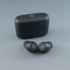 audio Technica ATH-CKS30TW+ 完全ワイヤレスイヤホン USED美品 ノイズキャンセリング ANC ヒアスルー機能 マイク IP55 完動品 V2225