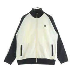 FRED PERRY (フレッドペリー) BEAMS別注 ビームス ロゴ刺繍 ジャージ トラックジャケット ホワイト FZ2691のサムネイル