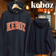 美品・早い者勝ち】ケボズ ビッグバックロゴ 即完売 希少ジップ 