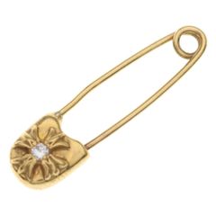 CHROME HEARTS 22K スモール セーフティ ピン 純正 1ダイヤ - メルカリ
