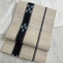 丸正織物 琉球絣 九寸帯 証紙付き - メルカリ