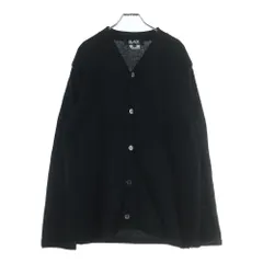 BLACK COMME des GARCONS (ブラックコムデギャルソン) Black Panelled Reversible Cardigan 1I-N001 ブラックパネルド リバーシブル ニットカーディガン ブラックのサムネイル