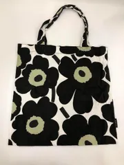 Marimekko マリメッコ キャンバス ピエニ ウニッコ トート バッグ ブラック ■■ レディース