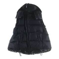 Sacai (サカイ) DOWN VEST フレアシルエット フーデッド ダウンベスト ブラック 17-03393のサムネイル