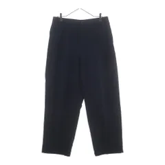 Graphpaper (グラフペーパー) Scale Off Wool Tapered Trousers スケールオフウール テーパード トラウザーパンツ ネイビー GM243-40170Bのサムネイル