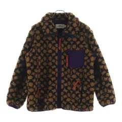 COACH (コーチ) SIGNATURE SHERPA JACKET シグネチャー 総柄 シェルパ ボア フリースジャケット ブラウン/パープル C0633のサムネイル