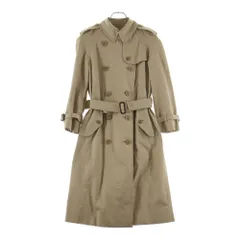 BURBERRY (バーバリー) 裏地ノバチェック ベルト付き トレンチコート ベージュのサムネイル