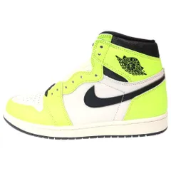 NIKE (ナイキ) AIR JORDAN 1 RETRO HIGH OG VOLT VISIONAIRE エアジョーダン1 レトロ ボルト ヴィジョネア ハイカットスニーカー イエロー/ホワイト US10.5/28.5cm 555088-702