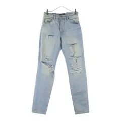 AMIRI (アミリ) ダメージ加工 デニムパンツ インディゴ