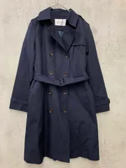 NATURAL BEAUTY BASIC ナチュラルビューティーベーシック ライナー付き トレンチ コート sizeM/紺 ■◇ レディース