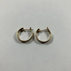 ★ K18キャッチ刻印 18金キャッチ Pt850刻印 プラチナ イエローゴールド ラウンド ピアス 両耳ピアス アクセサリー 総重量1.42g 現状品