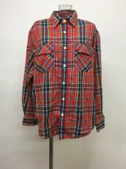 最終価格！ 値下げ不可品　〇2282 Levi's リーバイス  チェックシャツ ネルチェック アメカジ サイズM