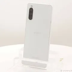 ソフマップ 〔中古品〕 Xperia 10 II 64GB ホワイト SO-41A docomoロック解除SIMフリー【348】