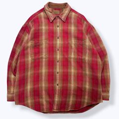 00s St John's Bay ヘビネル シャードーチェック レッド XL - メルカリ