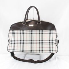 CP-A0295 Burberry ノバチェック 2WAY ミニボストン - メルカリ