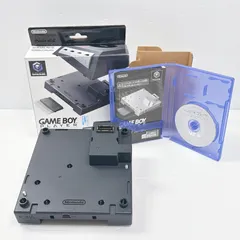 極美品 ニンテンドー ゲームキューブ ゲームボーイ プレイヤー DOL-017 スタートアップディスク付き 動作確認済み Nintendo GameCube GC 箱 説明書付き 管理番号M1788