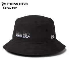 NEW ERA ニューエラ 14747192 バケット01 BELL OASIS & Uchimizu ブラック ゴルフ スポーツ アウトドア【ニューエラ バケットハット 帽子 ニューエラゴルフ 吸汗速乾 UVカット 軽量 シンプル バケハ ユニセックス 新品