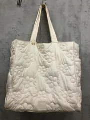 niko and ニコ アンド tiny tiny TTフラワーキルト トート バッグ アイボリー系 ■■ レディース