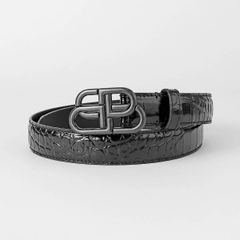 Balenciaga BBロゴ クロコ ベルト 75 - メルカリ