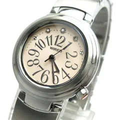 セイコー SEIKO ワイアード WIRED レディース ピンク 1N01-0JD0 時計 婦人 クォーツ 稼動品
