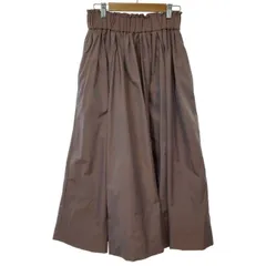 【中古】　JILL STUART　フレアスカート　ロング丈　ウエストゴム　無地　光沢　古着　/2405のサムネイル