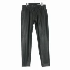 ザラ ZARA フェイクレザーパンツ  40 ブラック 黒 9621/810/800
