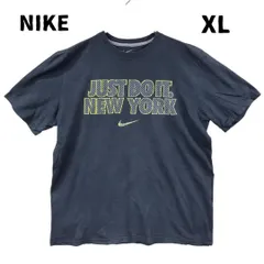 ナイキ　メンズTシャツ　XL　黒　JUST　DO　IT　ストリート系【4334】