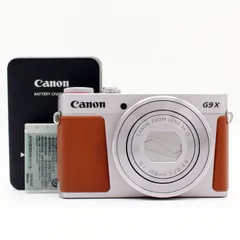 新品級】CANON PowerShot G9X シルバー#9833 - メルカリ