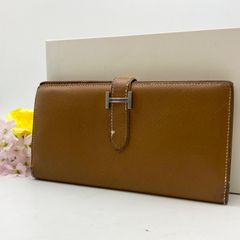 セール！HERMES エルメス ベアン スフレ 長財布 トープ シェブルミゾル 