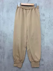 JEANASIS ジーナシス JS790068TM Easy Baggy Pants イージーバギー パンツ sizeF/ベージュ ■■ レディース