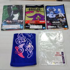 [TAKA90-62]△ 일부 미개봉 BANDAI & LINES "원피스 롱 타월 & 머플러 타올 "정리해 4장 세트