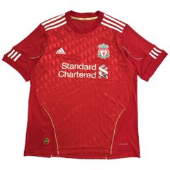 adidas製 08/10リバプールユニフォーム 背番号8ジェラード サイズL