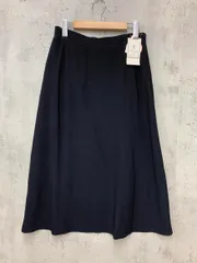 新品 Rope Picnic ロペピクニック GDC-10100-A 総針フレア スカート size40/黒 ■■ レディース