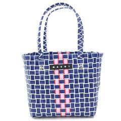 マルニ MARNI MARKET スターウォーブン バスケット かごバッグ - メルカリ