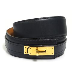 エルメス vintage 【ゴールドケリーベルト】ワイド シルエット e4892 