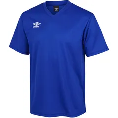 umbro(アンブロ) ゲームシヤツ(ワンポイント) サッカー ゲームシャツ (uas6307-blu)、ブルー
