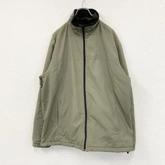 OLD UNIQLO　フリースジャケット/ナイロンジャケット　リバーシブル　迷彩柄　ベージュ　Lサイズ　古着