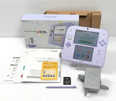 極美品 ニンテンドー 2DS ラベンダー 遊べるセット 動作確認済み 箱 説明書付き ds 2ds 2DS 任天堂 管理番号M1790