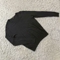 UNIQLO ユニクロ コットンカシミヤVネックニットセーター 351-086630 2014年製 メンズLサイズ