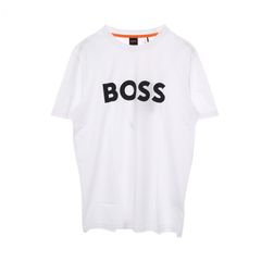ヒューゴボス ポルシェ Tシャツ 半袖 クルーネック ビックプリント