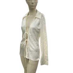 186004 現状品 ZARA ザラ ★タグ付き★　トップス　ブラウス S レディース