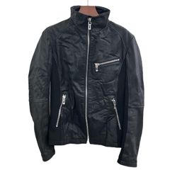 Heaven and Earth Sheep Leather Jacket 変形 Heaven and Earth Sheep Leather Jacket 変形 - メルカリ